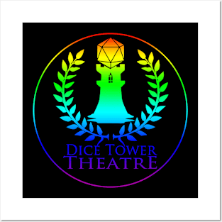 Dice Tower Theatre - Pride Logo Posters and Art